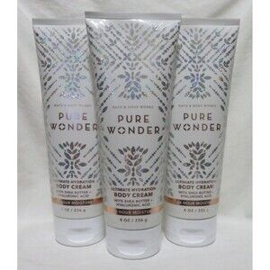 PURE WONDER Bath & Body Works Ultimate Hydration Body Cream 8 oz x 3